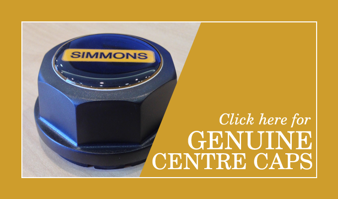 Genuine Simmons Wheels Centre Cap